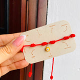 Pulsera nudos y ojo turco