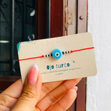 Pulsera ojo turco azul