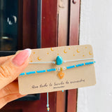 Pulsera Piedra Color