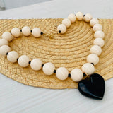 Collar Nude Black