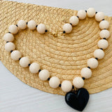 Collar Nude Black