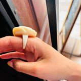 Anillo rosa Blanca
