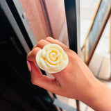 Anillo rosa Blanca