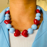 Collar Rubi Celeste