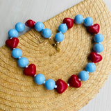 Collar Rubi Celeste