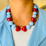 Collar Rubi Celeste