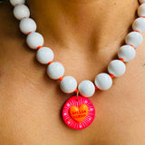 Collar Brilla Bonito Blanco