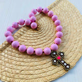 Collar Rosa Cruz