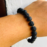 Pulsera Piedra Volcanica