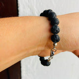 Pulsera Piedra Volcanica