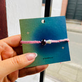 Pulsera Hongo Rosa