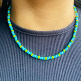Collar mostacilla acuarela