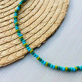 Collar mostacilla acuarela