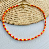 Collar mostacilla primavera