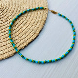 Collar mostacilla acuarela