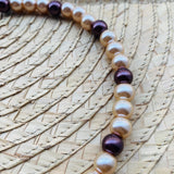 Collar Perla Coffe