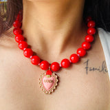 Collar Gracia Rojo