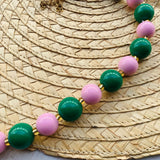 Collar amor rosa