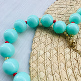 Collar Fuego Turqueza