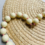 Collar Cruz Crema