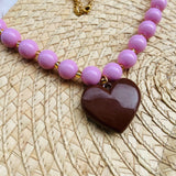 Collar Choco Pink