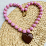 Collar Choco Pink