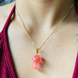 Collar hongo piedra de Sol