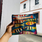 Cosmetiquera Pez Colores