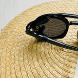Gafas redondas punk negra