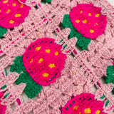 Pañoleta Tejida frambuesas