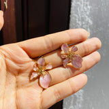 Topos lirio rosa