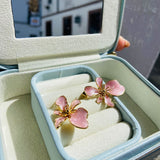 Topos lirio rosa