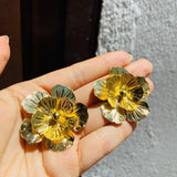 Topos maxi flor dorada