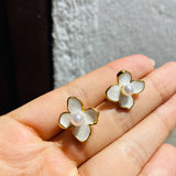 Topos mini lirio blanco