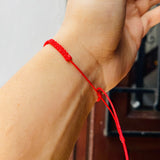 Pulsera triple corazon tricolor