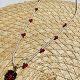 Collar mostacilla fresa