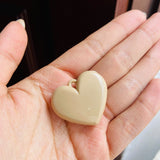 Dije corazon plano avellana