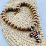 Collar Cruz Tierra