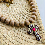 Collar Cruz Tierra