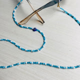 Tira para gafas ojo azul