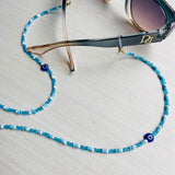 Tira para gafas ojo azul