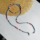 Tira para gafas azul glam