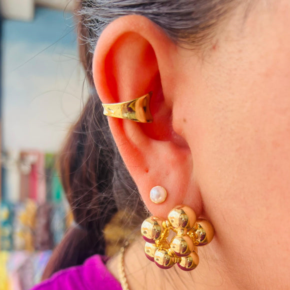 Earcuff ola dorado
