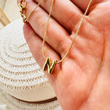 Collar letra N # 2