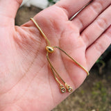 Pulsera amor dorado balines