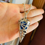 Collar llamador de ángel faro celestia