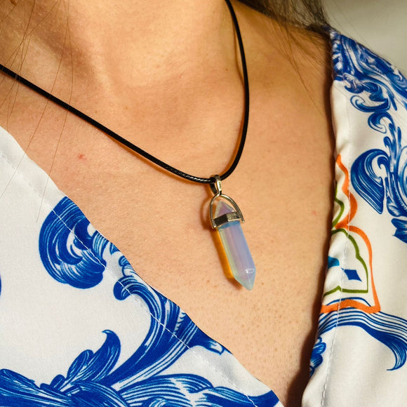 Collar Pendulo Ópalo