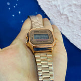 Reloj Casio Retro Oro Rosa