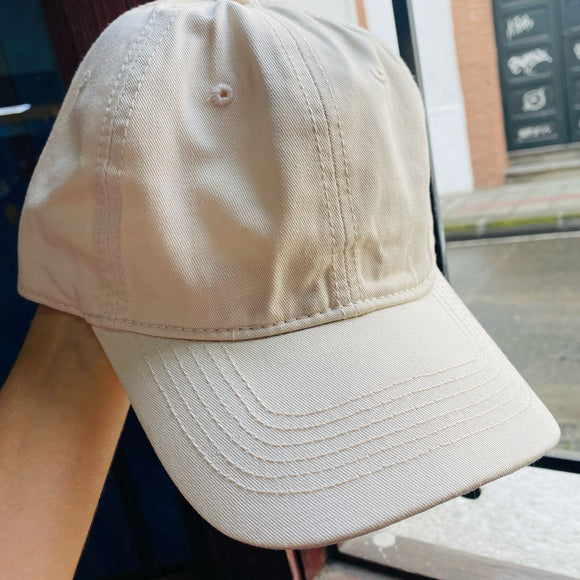 Gorra Drill Crema