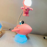 Lampara Nave espacial Rosa